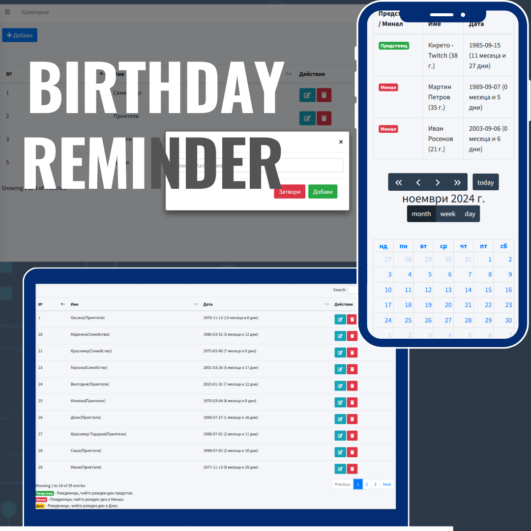 Birthday Reminder