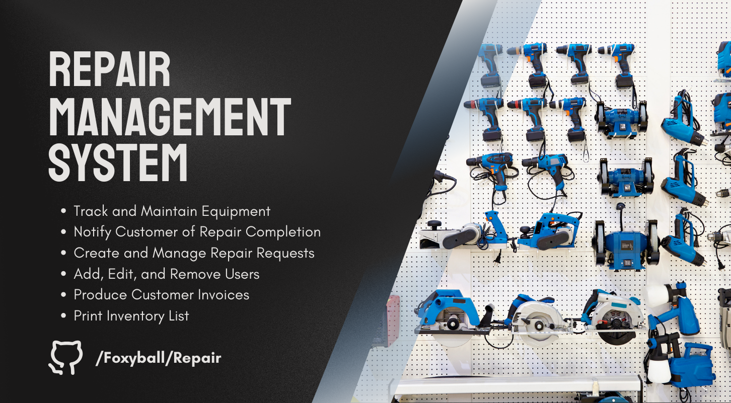 Repair Management System